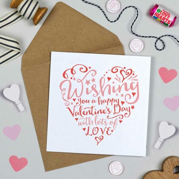 Valentines Heart Card